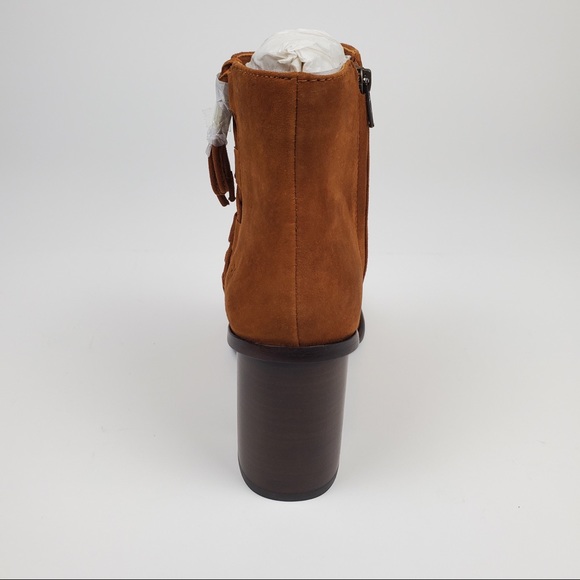 Frye Amy Side Ghillie Bootie in Nutmeg NWT - Picture 5 of 8